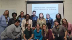 Palestra sobre atendimento educacional especializado na Unicamp